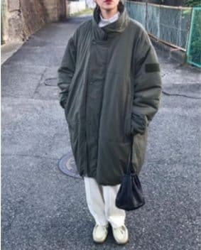 （専用）新品未使用　nugu klee モンスターコート　カーキ