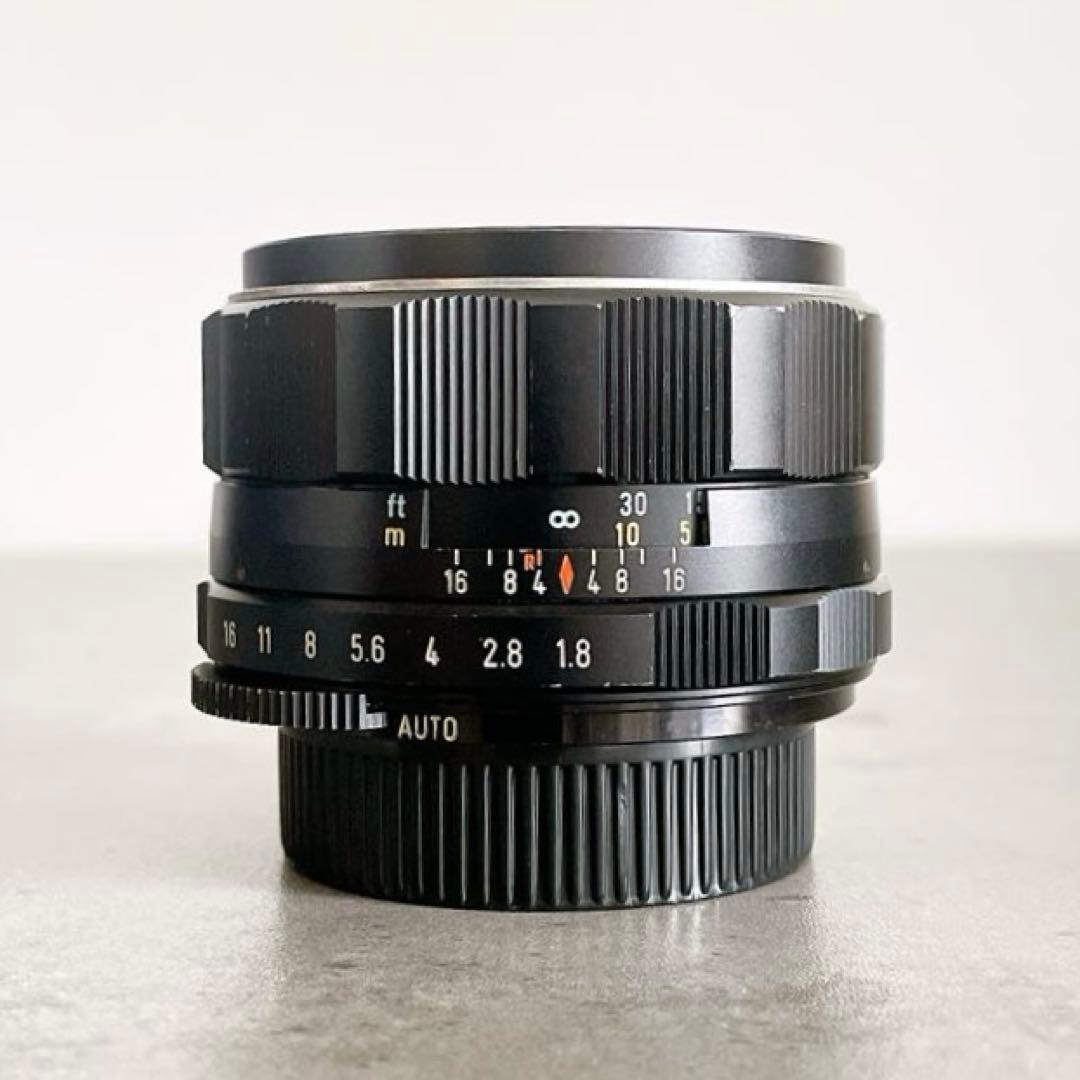 【虹色フレア】Super Takumar 55mm f1.8 整備済 m42