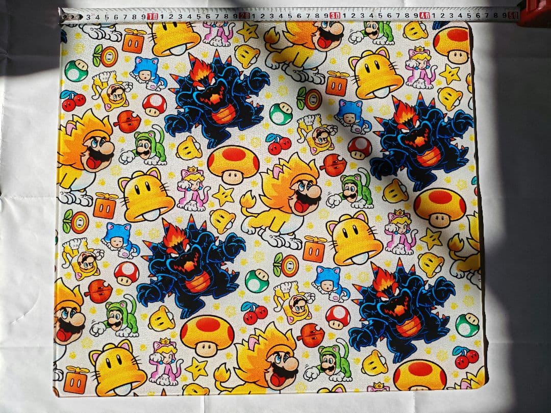 新品未使用 スーパーマリオ DIY ガラス マウスパッド