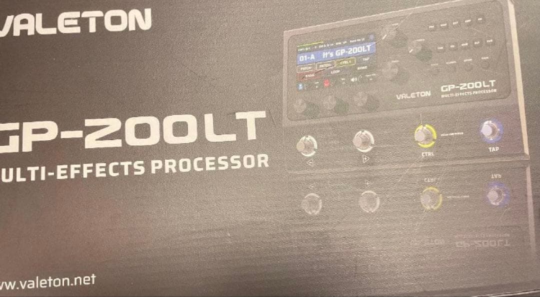 さっ　Valeton GP-200LT 　マルチエフェクター