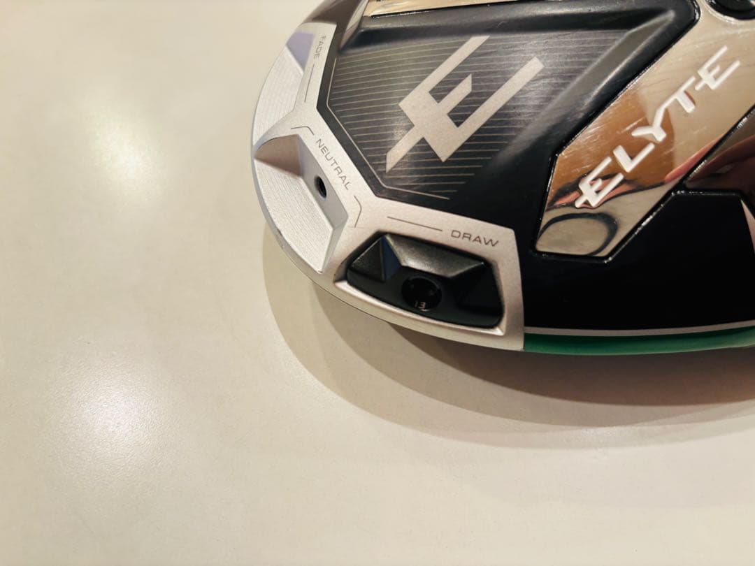 【美品】キャロウェイ エリートELYTEドライバー 10.5° ヘッドハドラス済