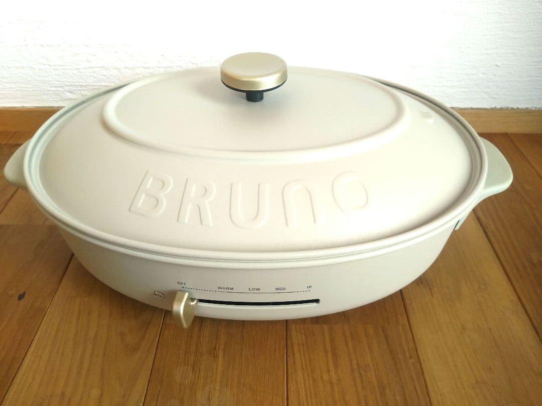 ★未使用に近い★BRUNO オーバルホットプレート