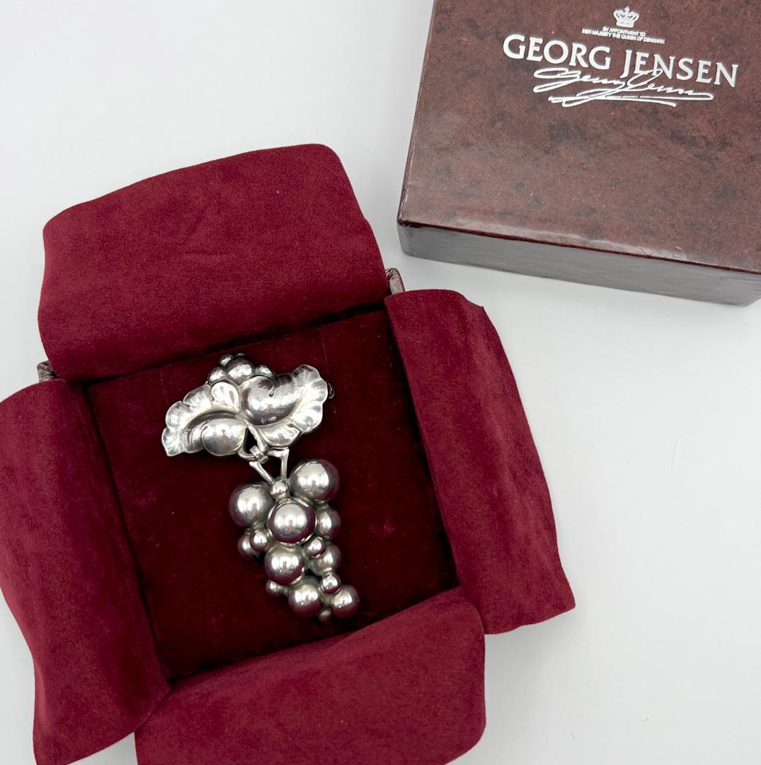   ムーンライト グレープ ブローチ シルバー925