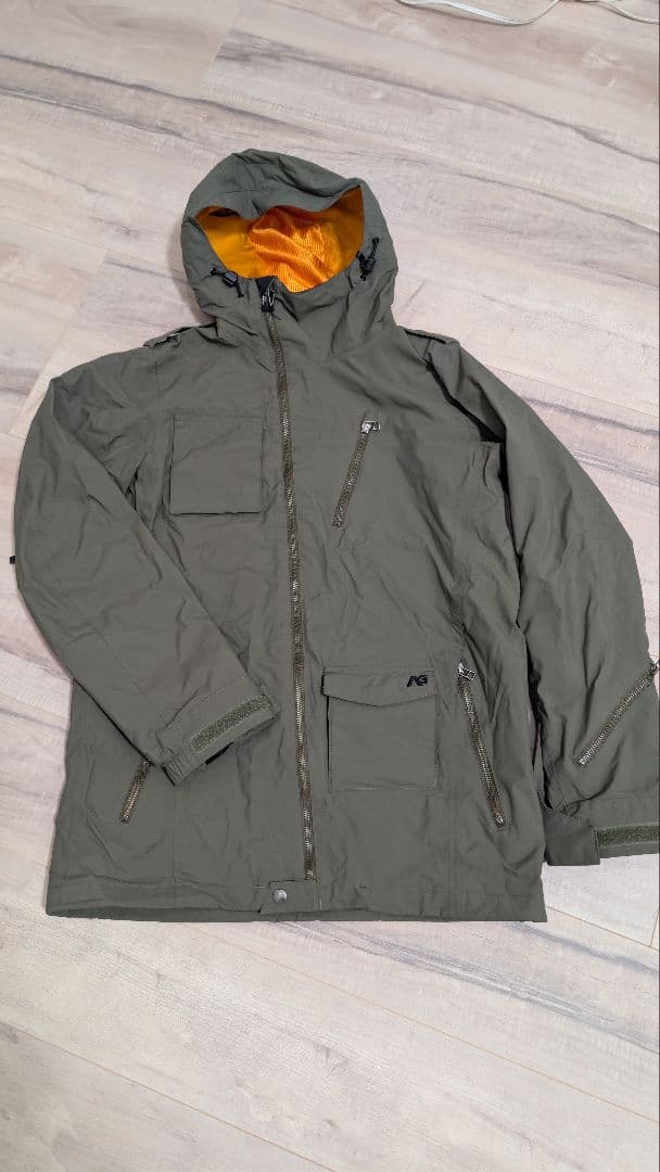 BURTON analog ジャケット S ミリタリーグリーン