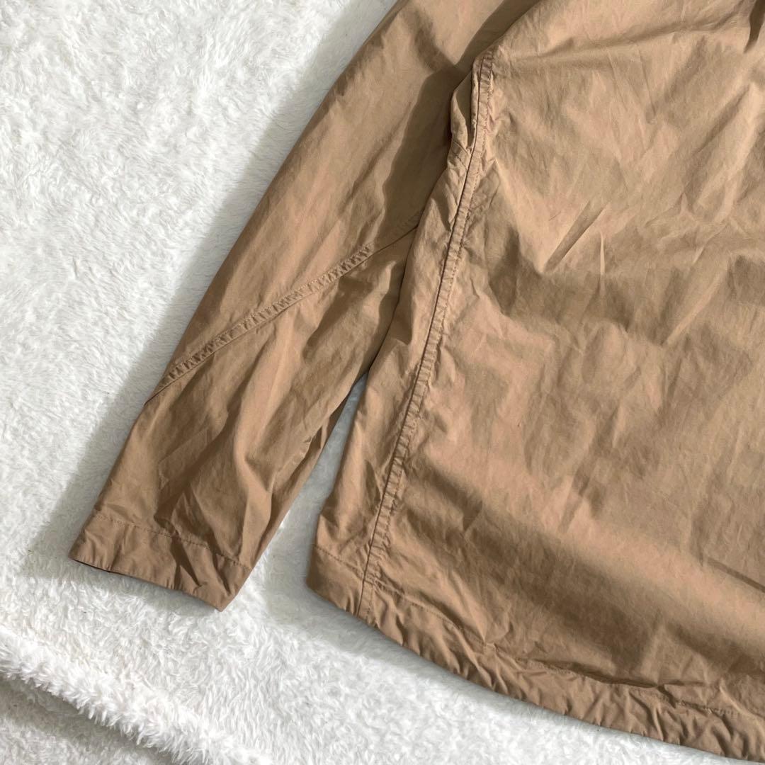 クレッタルムーセン　オーガニックコットン　フードジャケット　ベージュ　XS