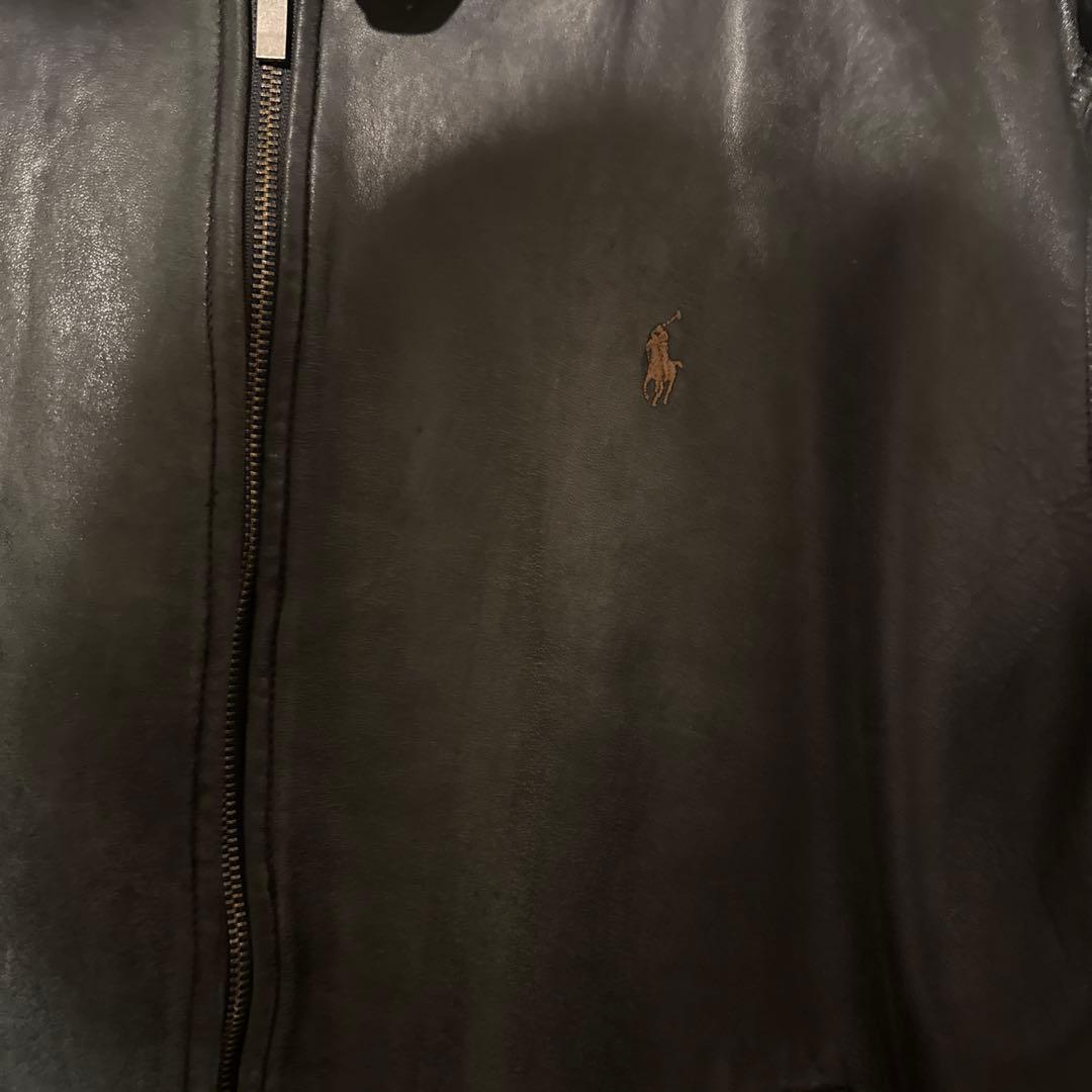 Ralph Lauren 黒 レザージャケット
