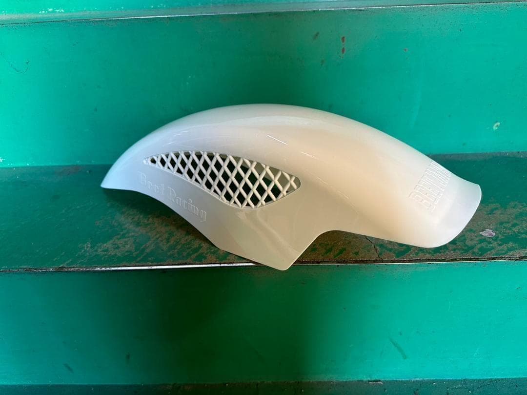 メッシュフェンダー　ロゴ有　ムク/BEET アルフィン 未塗装