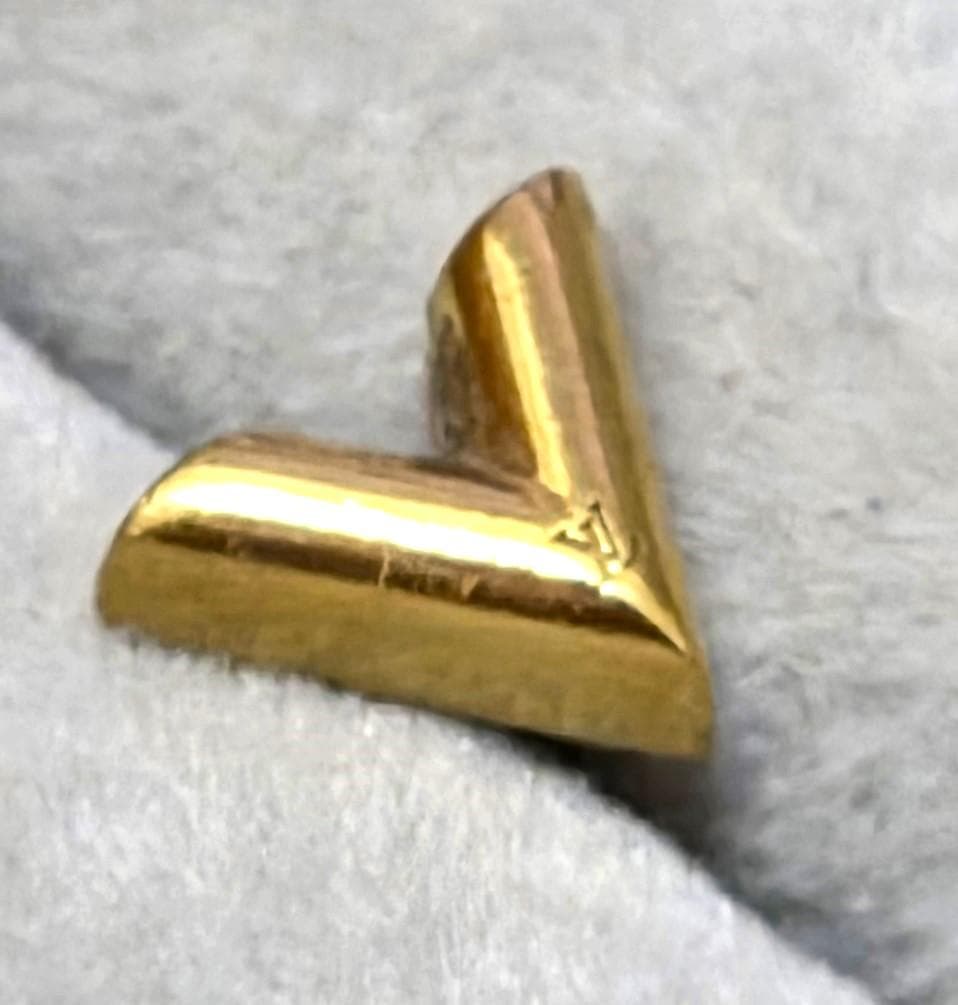 ルイヴィトン　M68153　エセンシャル V ピアス　片耳用　41291