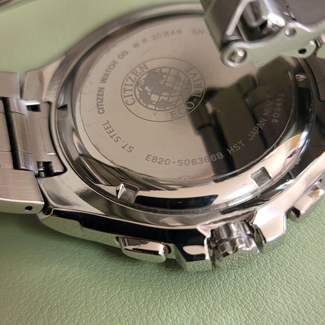 シチズン プロマスター エコドライブ E820-S063868 クロノグラフ