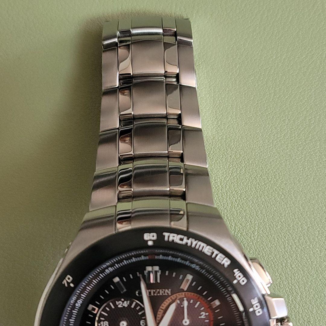 シチズン プロマスター エコドライブ E820-S063868 クロノグラフ