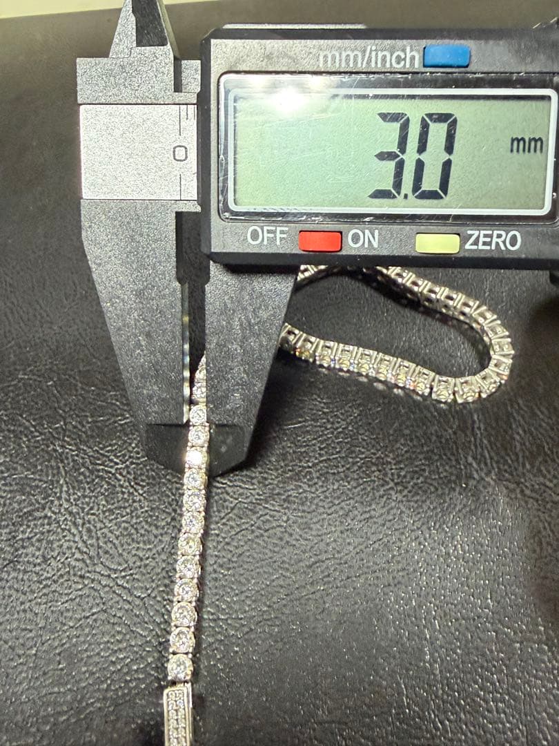 AVALANCHE クリスタルシルバー925ブレスレット