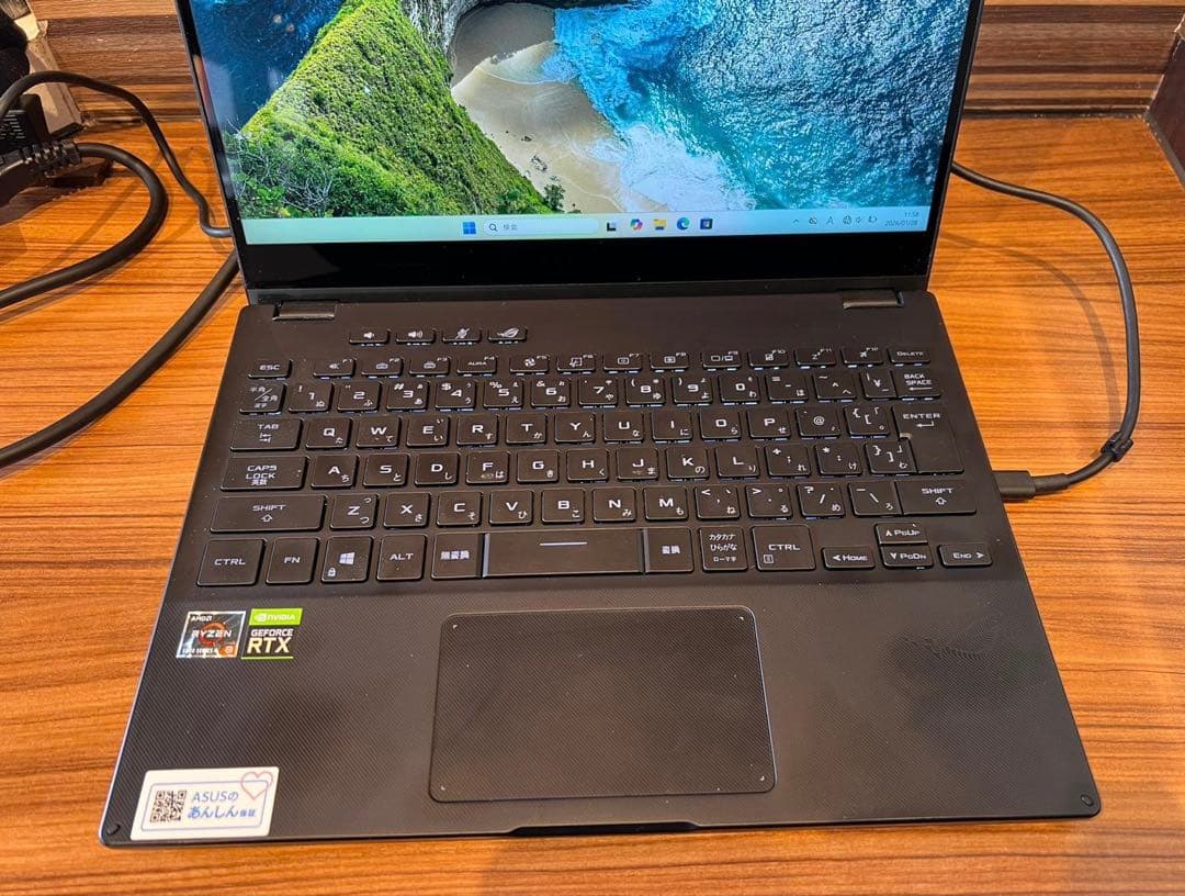 ROG Flow X13 RYZEN9メモリ16GB RTX3050Ti