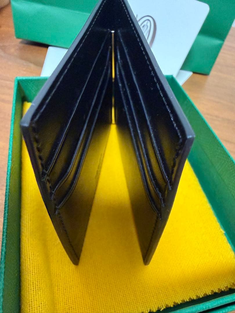 GOYARD ゴヤール 財布 サントマ　マネークリップ　黒　正規品