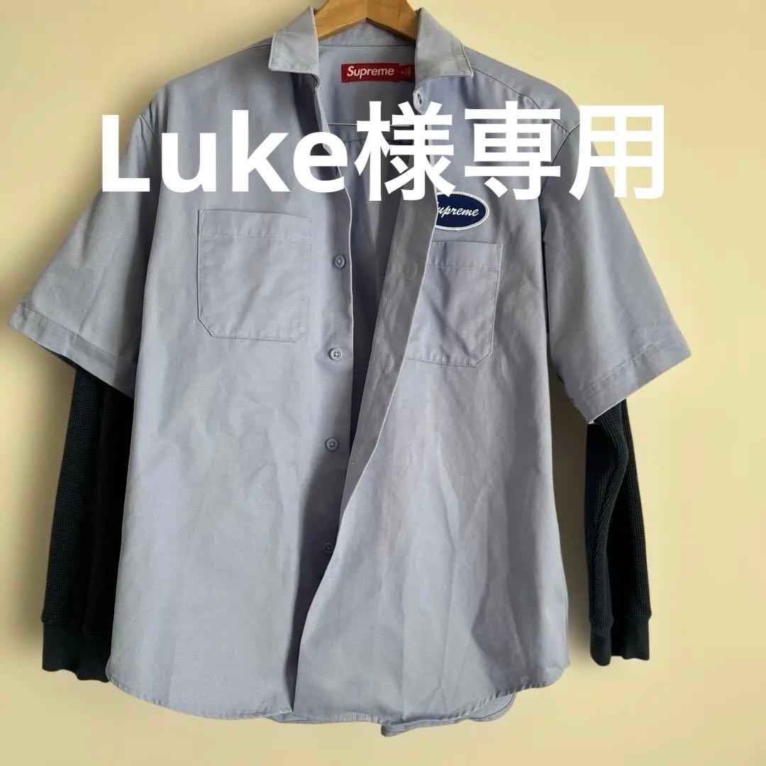 Supreme／Thermal Sleeve Work Shirt