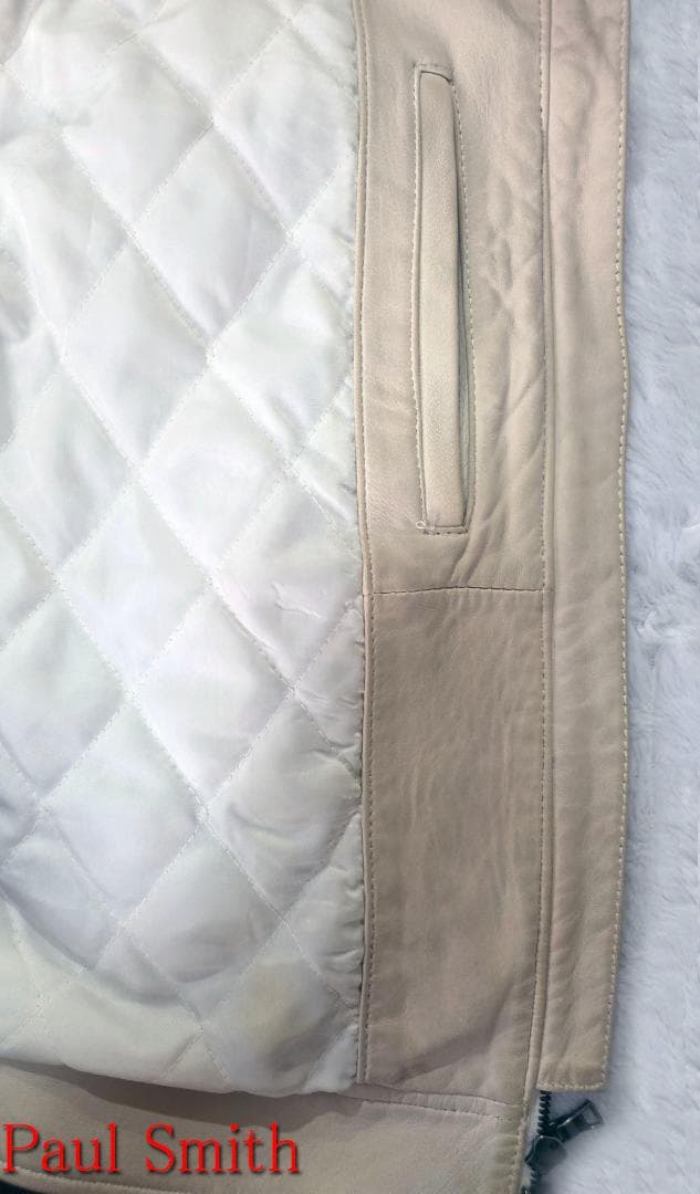 Paul Smith シングルライダースジャケット L