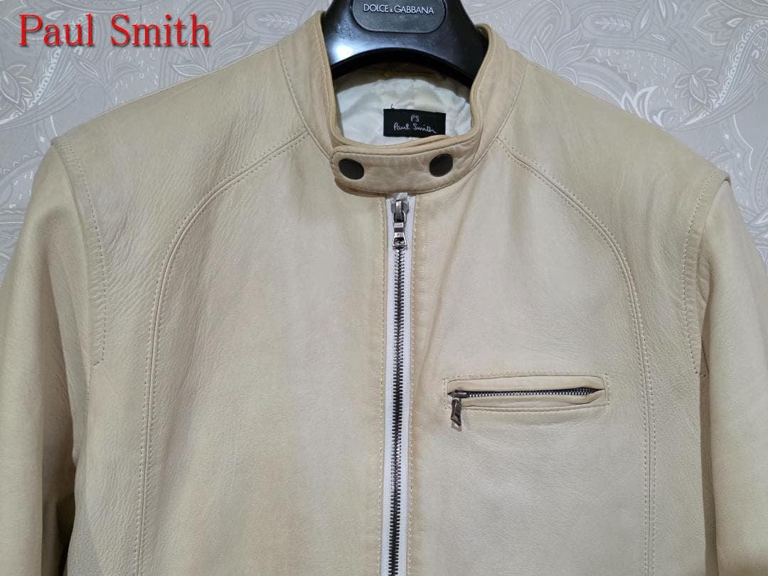 Paul Smith シングルライダースジャケット L