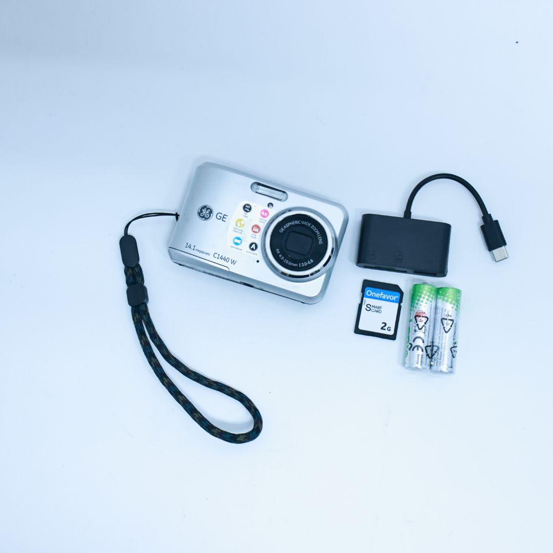 スマホ転送可 GE デジタルカメラ SDカード他