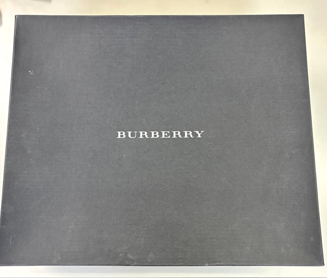 バーバリー オールレザー ノバチェック ハンドバッグ