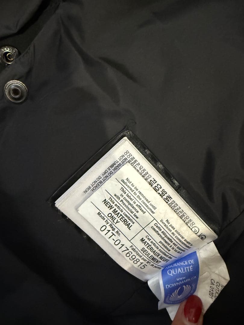 ◾️S   ブラック ダウンジャケット
