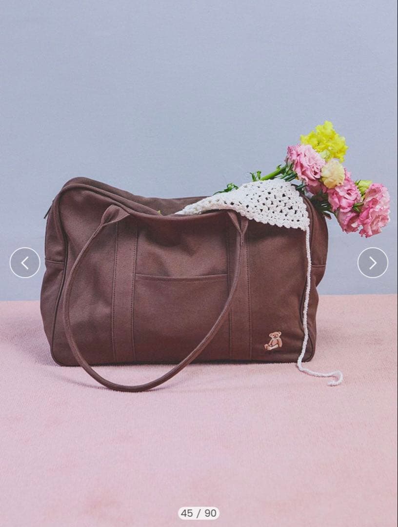 新品タグ付き リリーブラウン　Lily Bearトラベルボストンバッグ