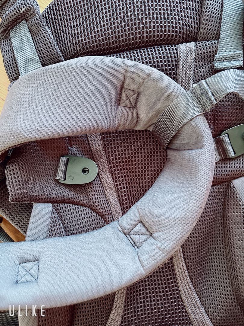 試着のみ　Aprica Laclis（ラクリス） ダークグレー　エルゴベビー