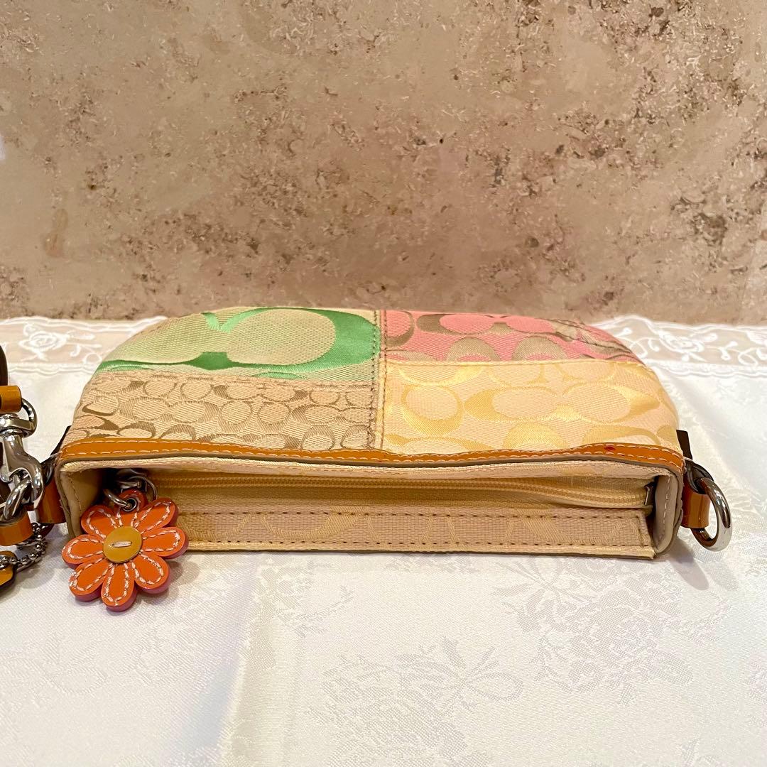 Coach Signature Patchwork Mini Bag☆未使用品☆