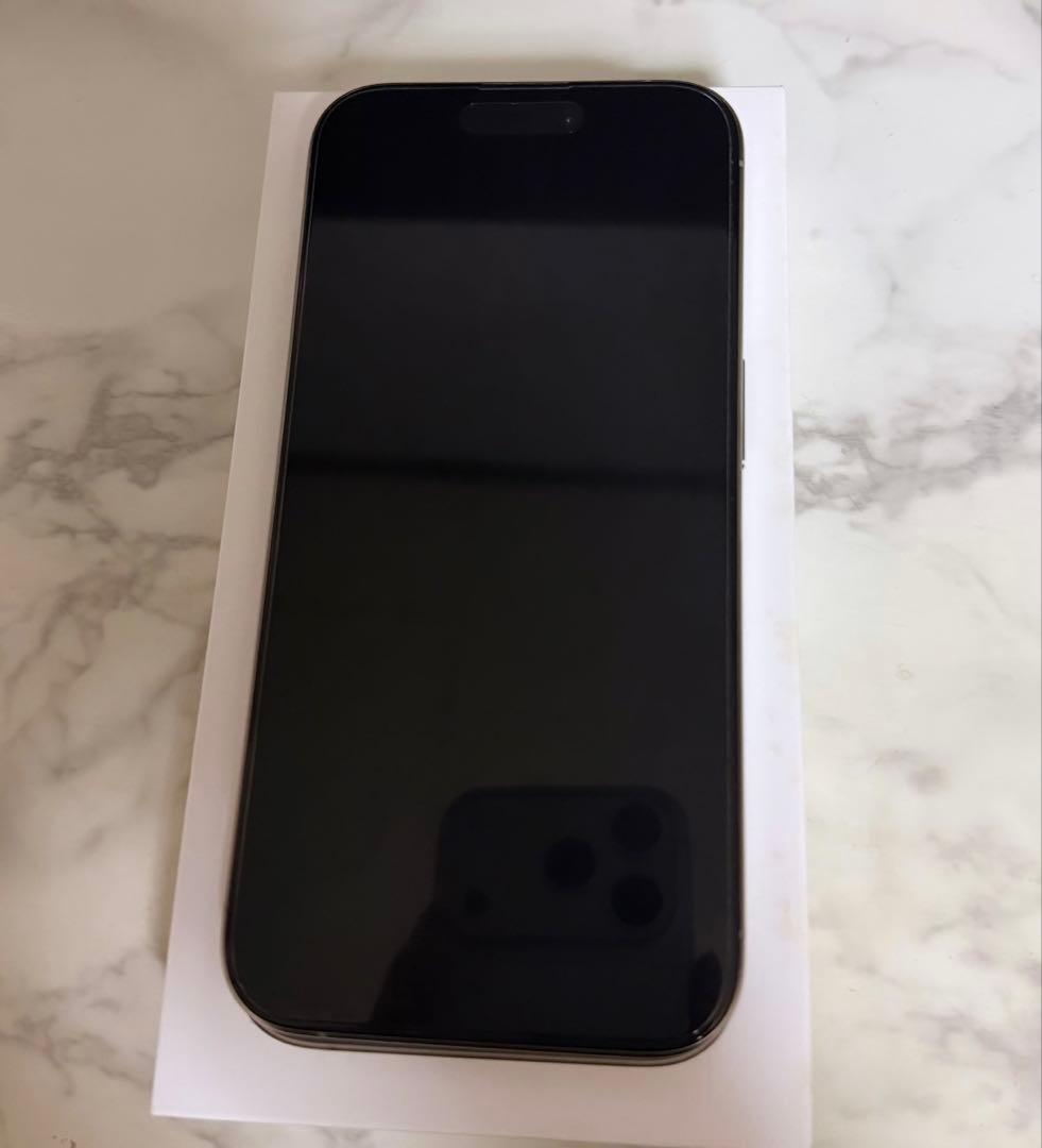 iPhone15pro ナチュラルチタニウム 128gb