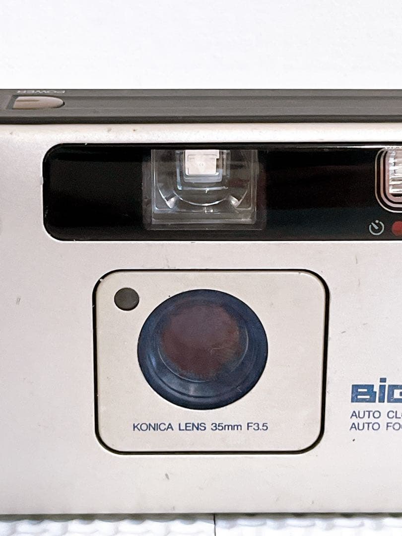 【動作品】Konica BIGMINI BM-210 コンパクトフィルムカメラ