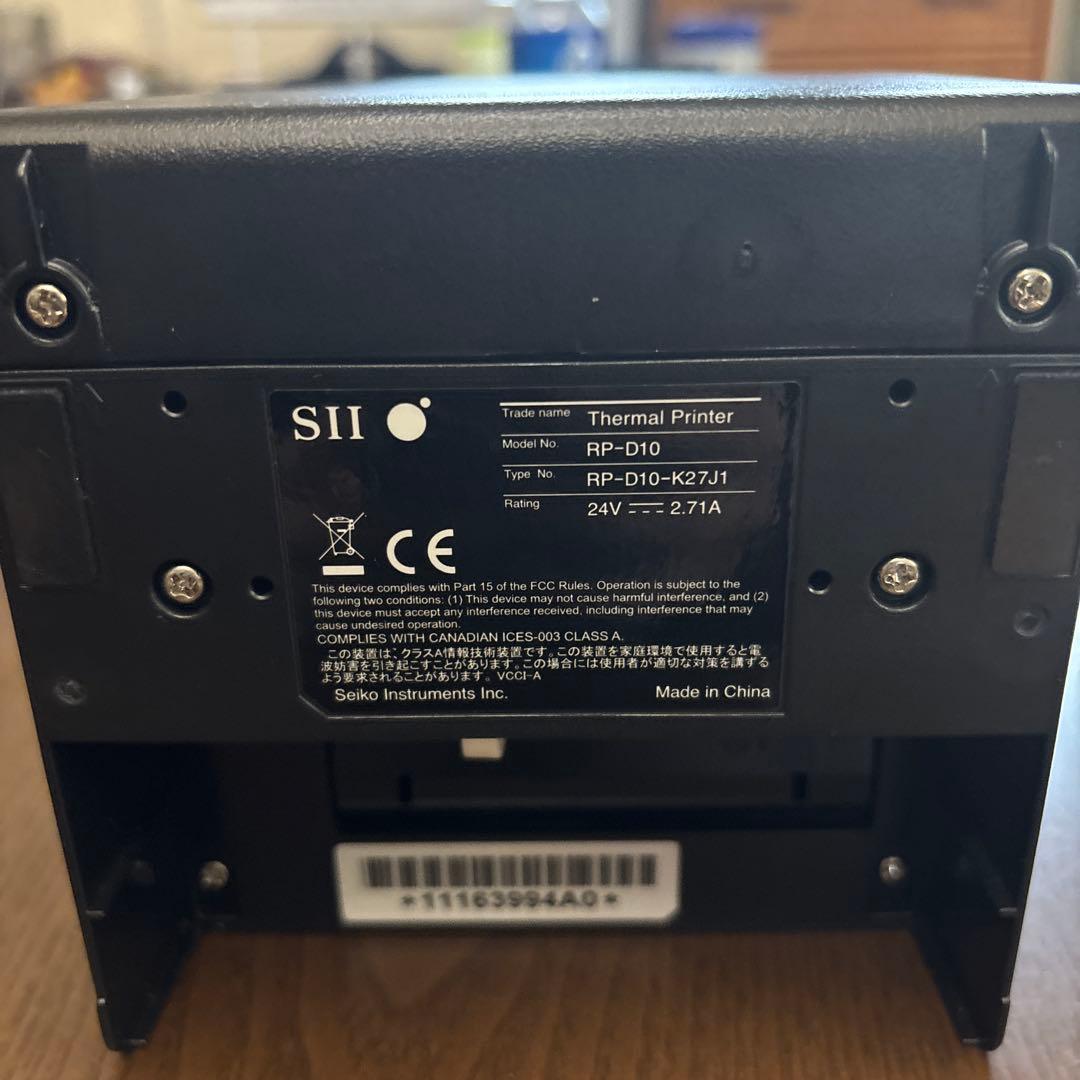 SII/セイコーインスツル◇サーマルプリンター◇RP-D10-K27J1◇USB