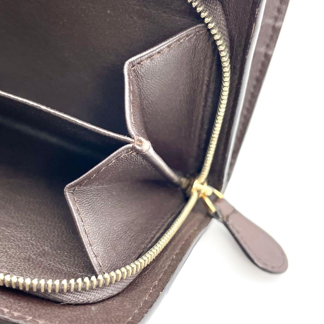 ボッテガヴェネタ　長財布　レザー　ダークブラウン　管理番号【b88】