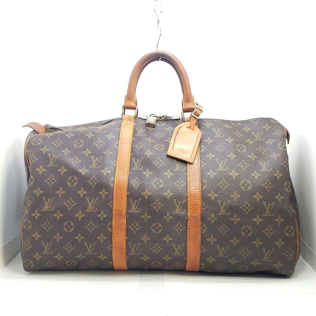 ルイヴィトン モノグラム キーポル50 ボストンバッグ 旅行かばん M41426