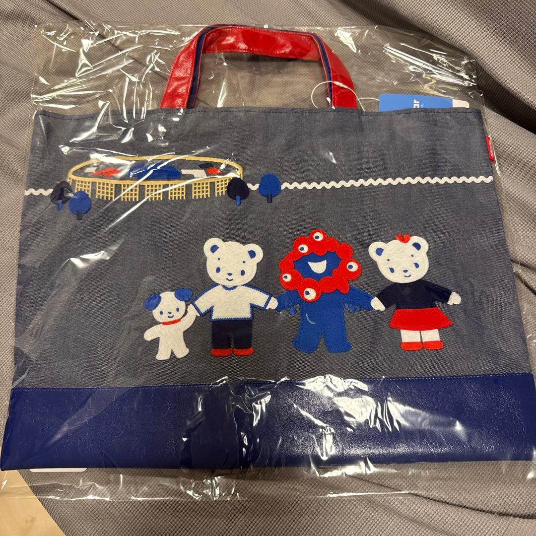 【万博限定】ファミリア ミャクミャク トートバッグ　会場限定・新品未開封