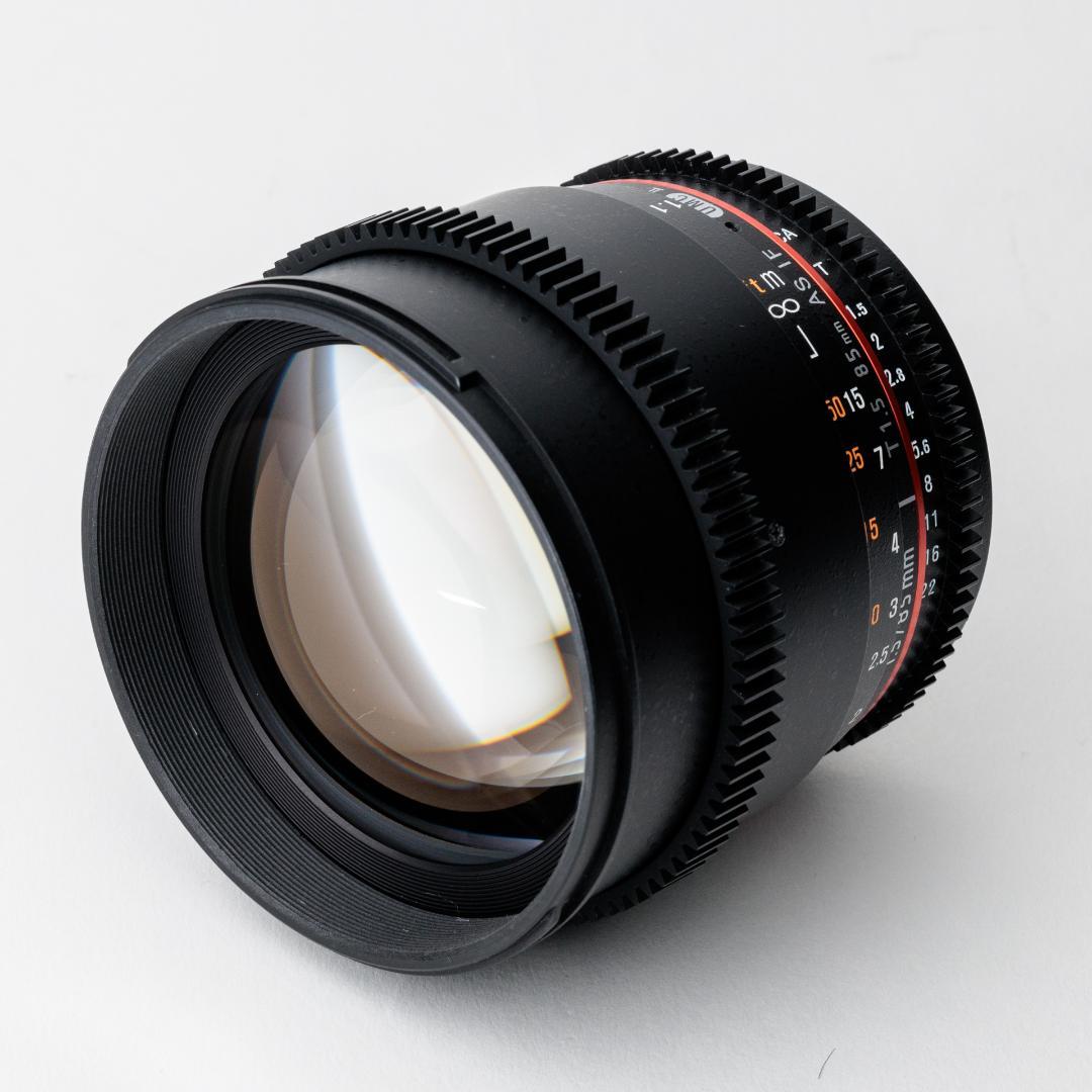 シネレンズ 85mm T1.5 フルサイズ EFマウント