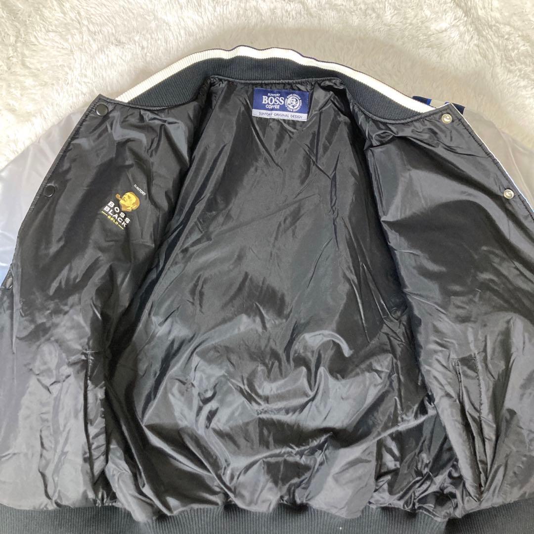 【非売品】　サントリー　ボスジャン　リバーシブル　グラデーション　中綿