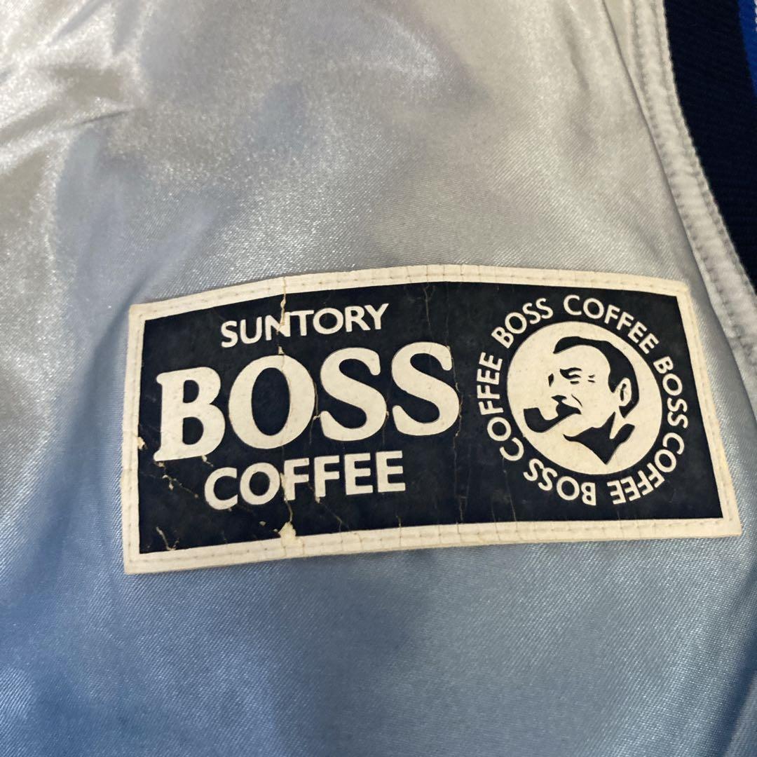 【非売品】　サントリー　ボスジャン　リバーシブル　グラデーション　中綿
