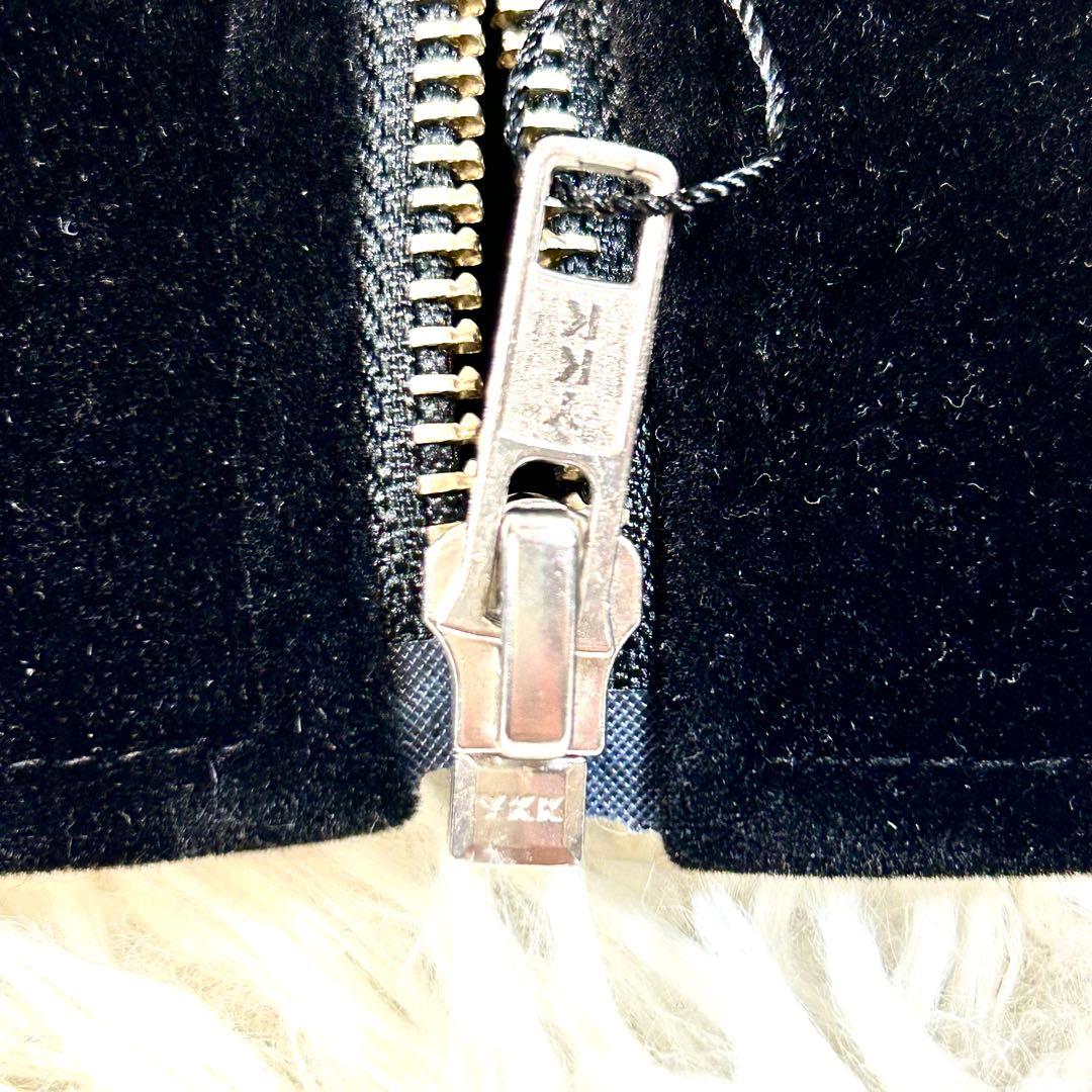 新品級 タグ付き 絡繰魂 粋 別珍 スカジャン ドラゴン刺繍 Lサイズ ブラック