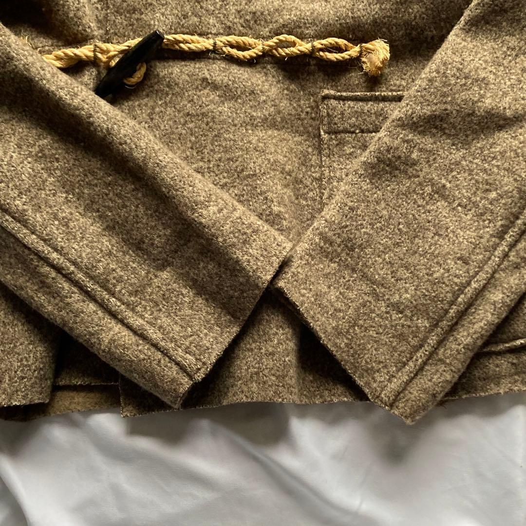 KAPITAL チロルウール 鶯 ショート ダッフルコート