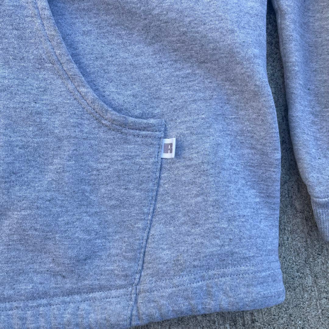 美品 USA製 90s RUSSELL ラッセル パーカ グレー