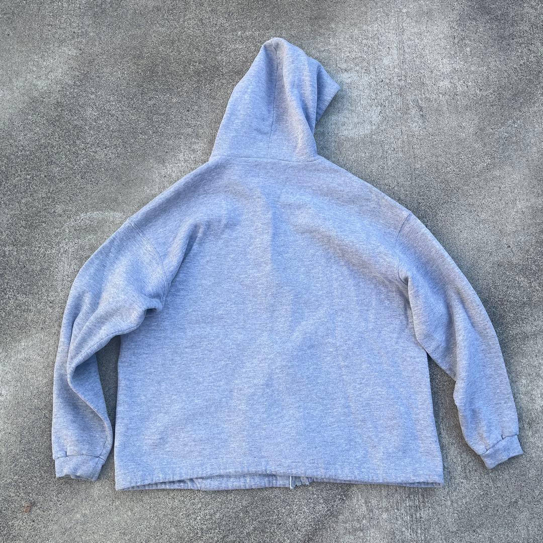 美品 USA製 90s RUSSELL ラッセル パーカ グレー