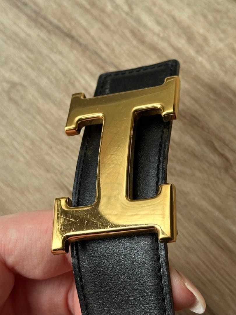 HERMES H コンスタンスベルト　リバーシブル