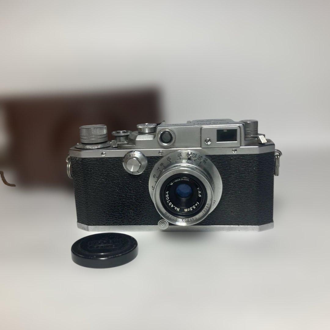 キャノン　オールドカメラ　NO.135725 革ケース付き