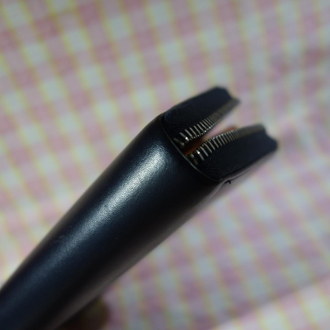 〇 / 中古 WHITEHOUSE COX ラウンドジップ長財布 / ブラック