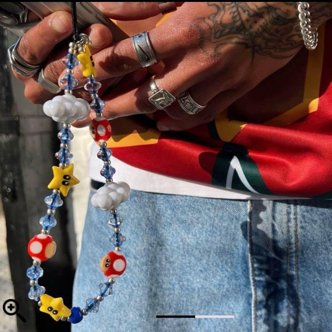 ストリングティング string ting マリオ スター きのこ 雲 神崎恵