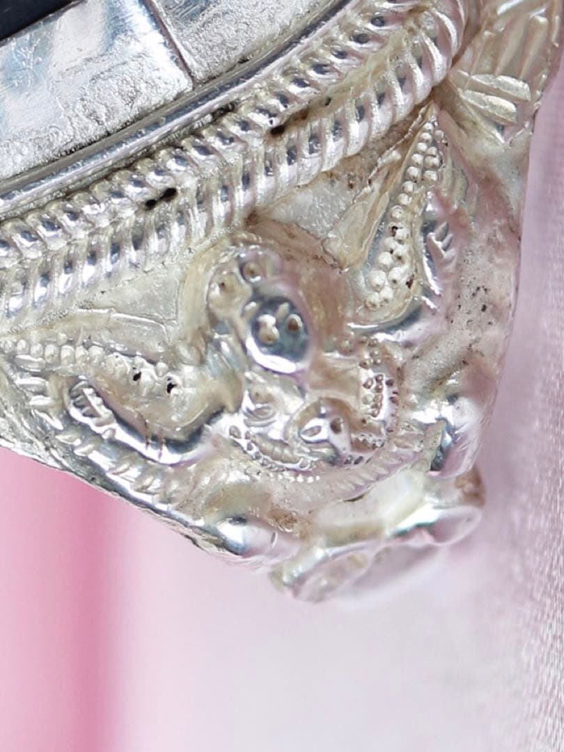 Dzi ring 線天珠　チョンジー指輪