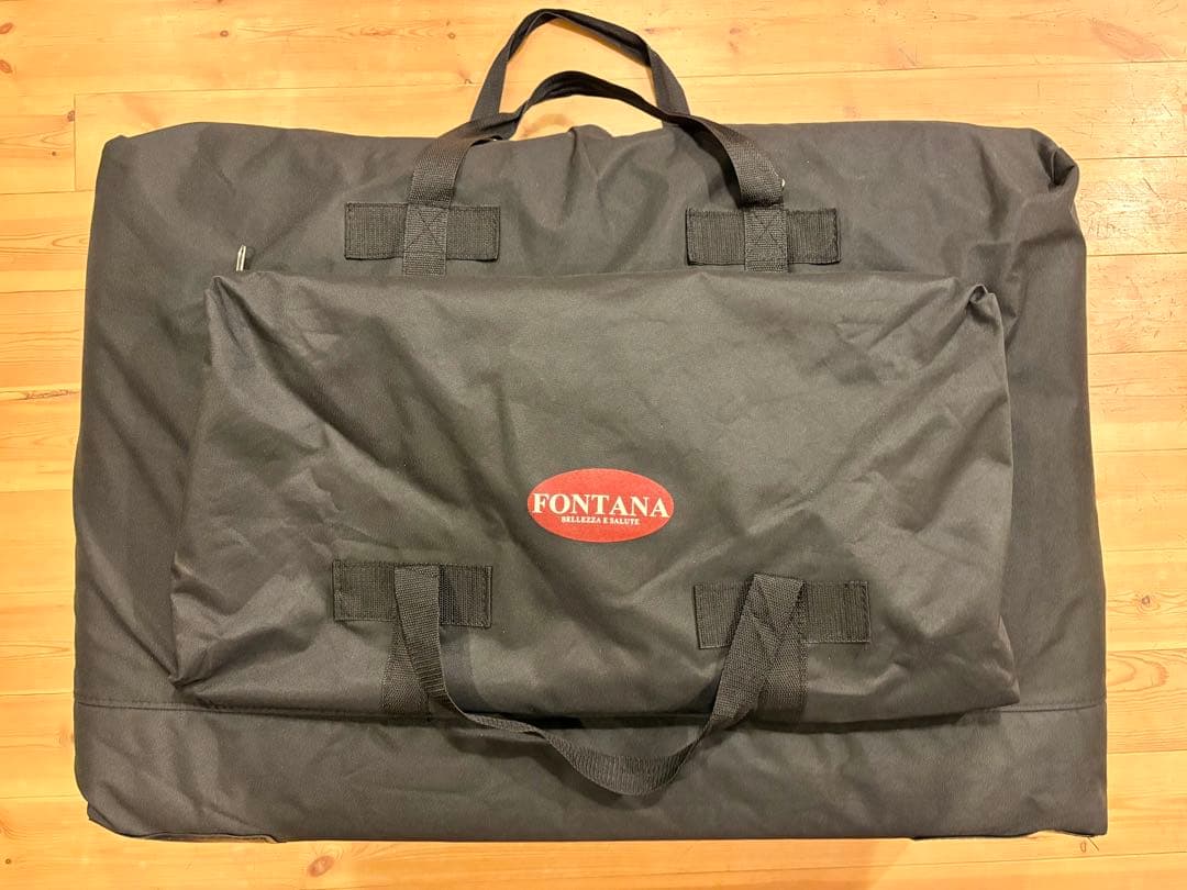 【美品】フォンタナ マッサージベッド クアトロ25 アームレスト付き