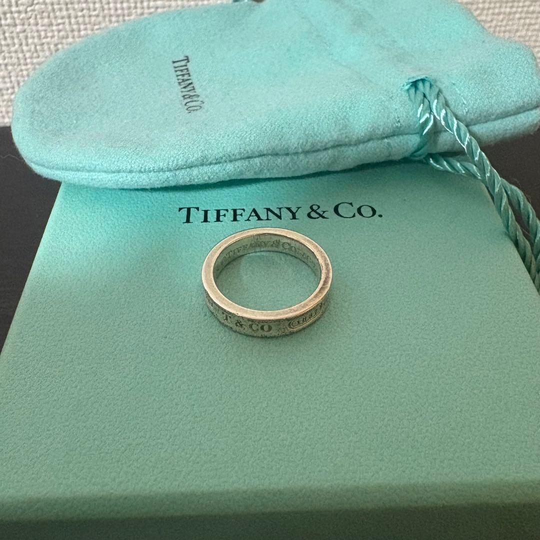 ティファニー ナローリング 1837 約7号 シルバー 925