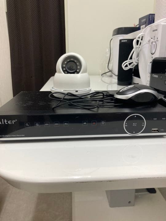 Alter AHDハイブリッド　HR-104 ・カメラ・レコーダー・マウス付き