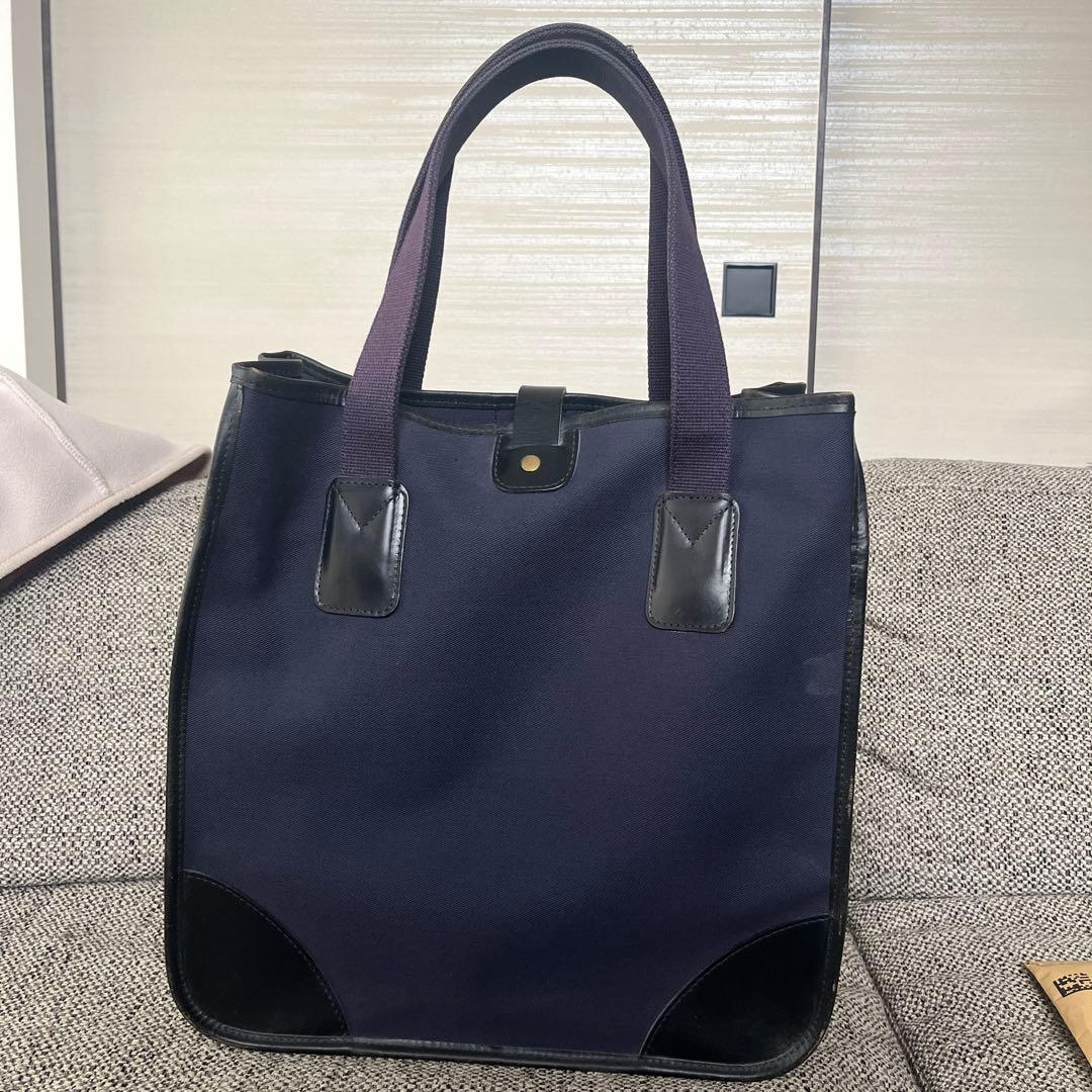 Whitehouse Cox トートバッグ　ネイビー