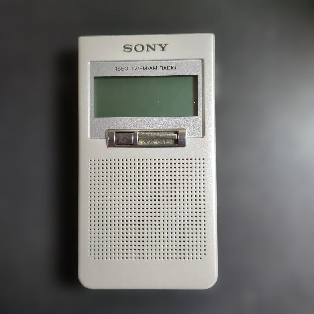 ラジオ・コンポ SONY 1SEG TV/FM/AM RADIO