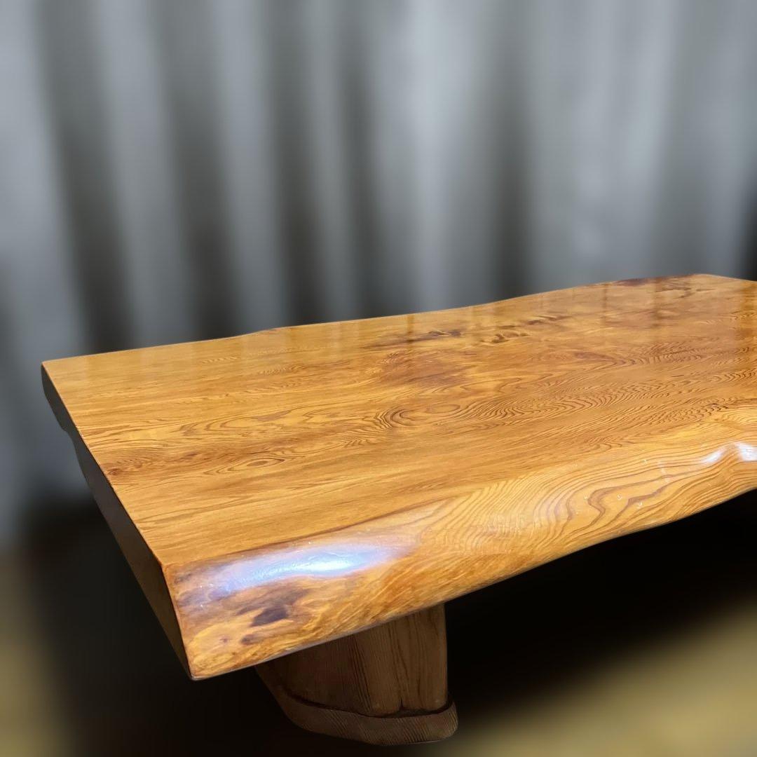 美品　希少　世界遺産　屋久杉　座卓　セパレートタイプ　樹齢1,000年以上